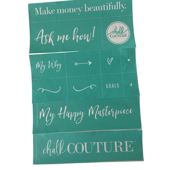 Chalk‎ Couture 8.5 X 11  4  Transfer Stencils - Picture 5 of 5